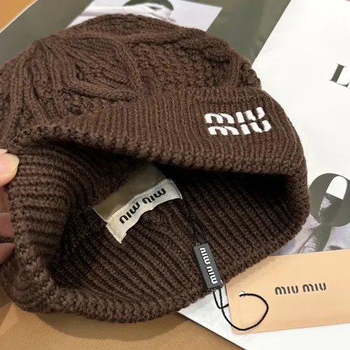 Replica MIU MIU Hat and Scarf Set #1407500 $64.00 USD for Wholesale