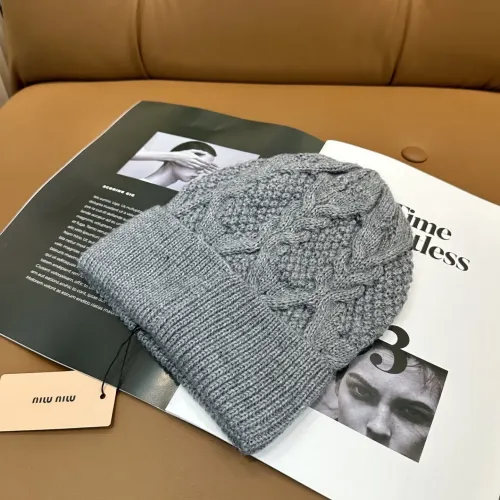 Replica MIU MIU Hat and Scarf Set #1407501 $64.00 USD for Wholesale