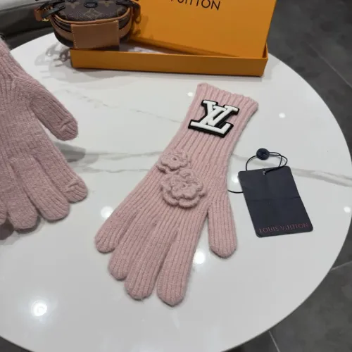 Replica Louis Vuitton LV Gloves For Women #1407549 $40.00 USD for Wholesale