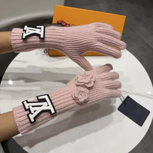Replica Louis Vuitton LV Gloves For Women #1407549 $40.00 USD for Wholesale