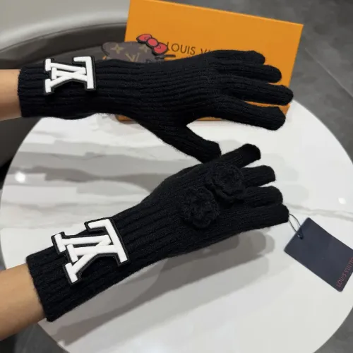 Replica Louis Vuitton LV Gloves For Women #1407551 $40.00 USD for Wholesale