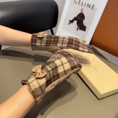 Replica Burberry Gloves #1407560 $38.00 USD for Wholesale