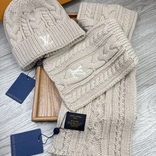 Replica Louis Vuitton LV Hat and Scarf Set #1407581 $52.00 USD for Wholesale