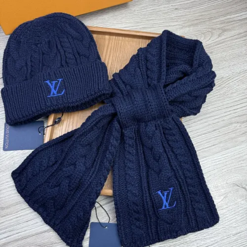 Replica Louis Vuitton LV Hat and Scarf Set #1407583 $52.00 USD for Wholesale
