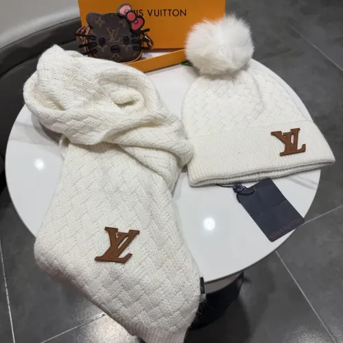 Replica Louis Vuitton LV Hat and Scarf Set #1407585 $68.00 USD for Wholesale