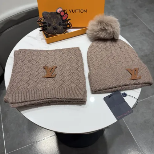 Replica Louis Vuitton LV Hat and Scarf Set #1407586 $68.00 USD for Wholesale