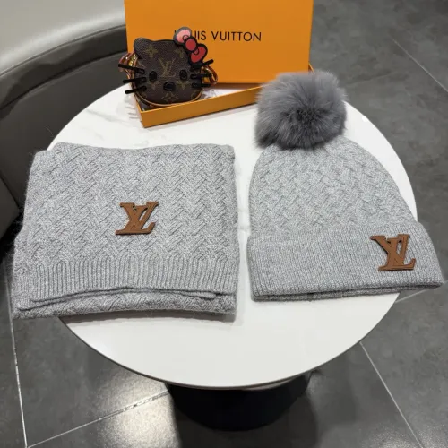 Replica Louis Vuitton LV Hat and Scarf Set #1407587 $68.00 USD for Wholesale