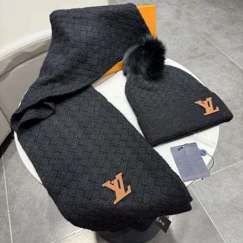Replica Louis Vuitton LV Hat and Scarf Set #1407588 $68.00 USD for Wholesale