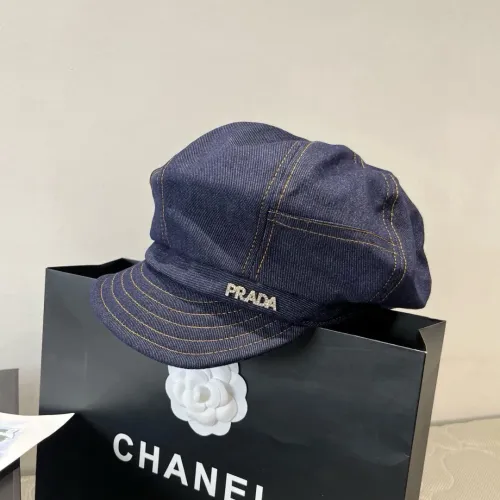 Prada Caps #1407671 $34.00 USD, Wholesale Replica Prada Caps
