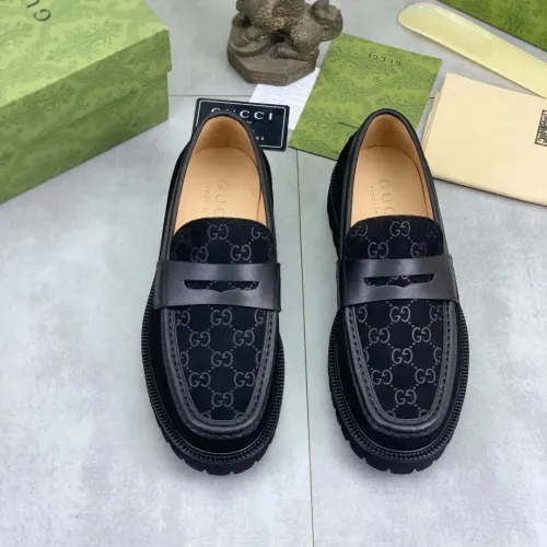Replica Gucci Oxfords Shoes For Men #1407831 $108.00 USD for Wholesale