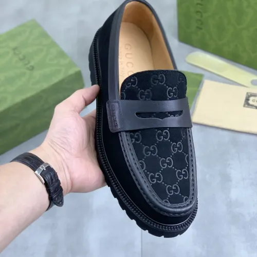 Replica Gucci Oxfords Shoes For Men #1407831 $108.00 USD for Wholesale