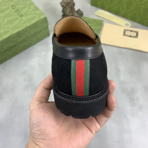 Replica Gucci Oxfords Shoes For Men #1407831 $108.00 USD for Wholesale