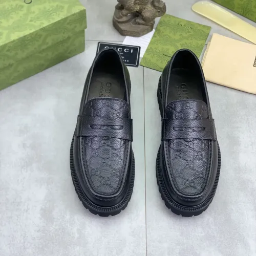 Replica Gucci Oxfords Shoes For Men #1407832 $108.00 USD for Wholesale