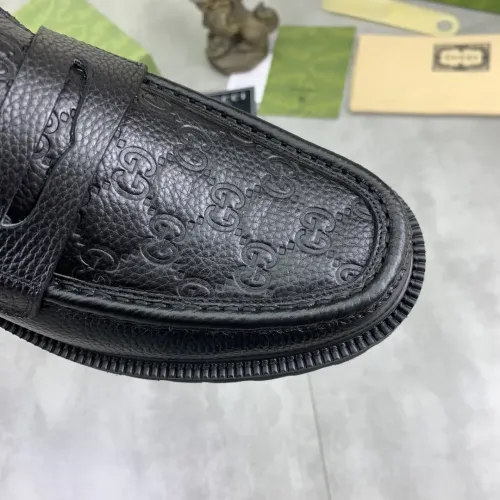 Replica Gucci Oxfords Shoes For Men #1407832 $108.00 USD for Wholesale