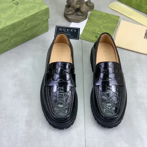 Replica Gucci Oxfords Shoes For Men #1407833 $108.00 USD for Wholesale