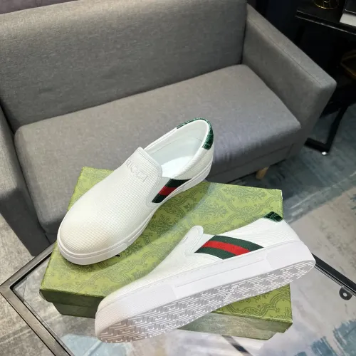 Gucci Casual Shoes For Men #1407834 $76.00 USD, Wholesale Replica Gucci Casual Shoes