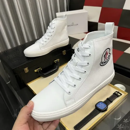 Moncler High Tops Shoes For Men #1407837 $85.00 USD, Wholesale Replica Moncler High Tops Shoes