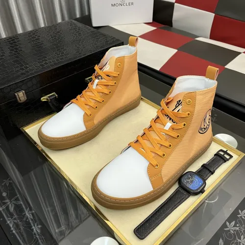Replica Moncler High Tops Shoes For Men #1407839 $85.00 USD for Wholesale