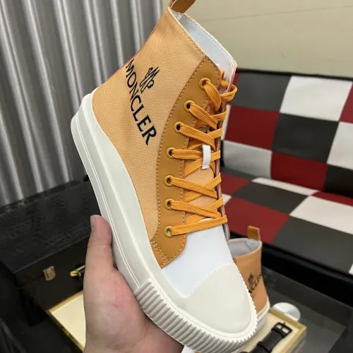 Replica Moncler High Tops Shoes For Men #1407845 $85.00 USD for Wholesale