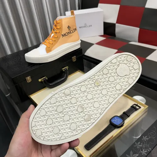 Replica Moncler High Tops Shoes For Men #1407845 $85.00 USD for Wholesale