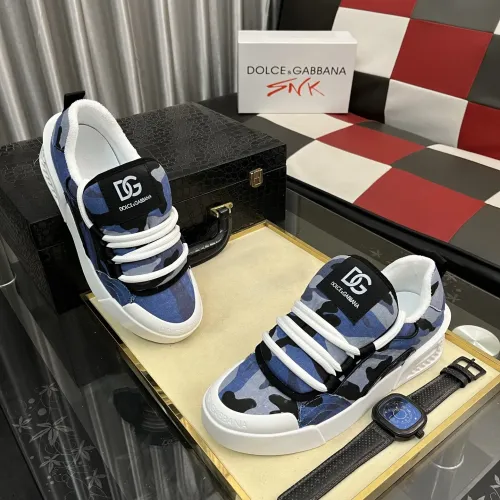 Replica Dolce & Gabbana D&G Casual Shoes For Women #1407906 $92.00 USD for Wholesale