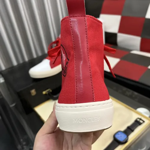 Replica Moncler High Tops Shoes For Men #1407932 $85.00 USD for Wholesale