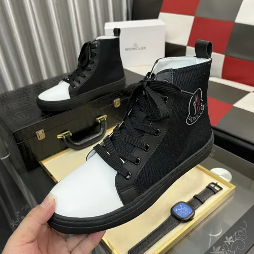 Moncler High Tops Shoes For Men #1407933 $85.00 USD, Wholesale Replica Moncler High Tops Shoes