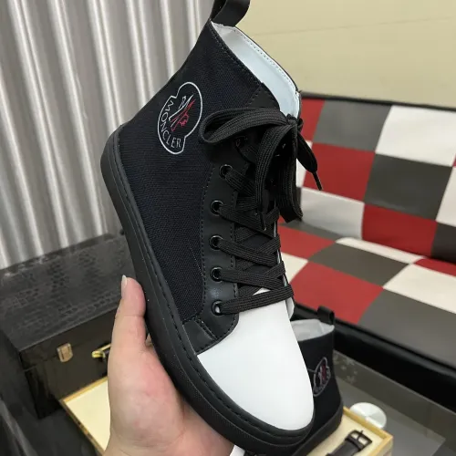 Replica Moncler High Tops Shoes For Men #1407933 $85.00 USD for Wholesale