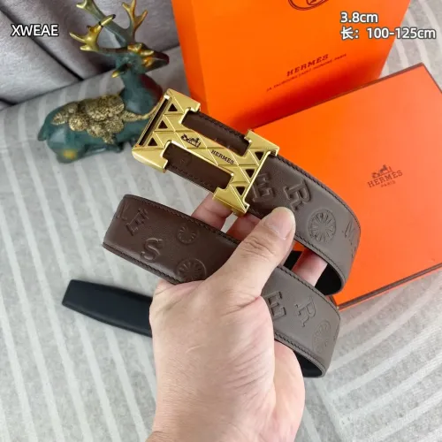 Replica Hermes AAA Quality Belts For Men #1408138 $60.00 USD for Wholesale