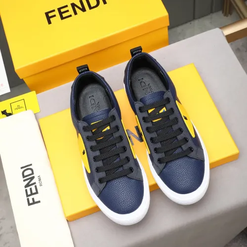 Replica Fendi Casual Shoes For Men #1408151 $76.00 USD for Wholesale