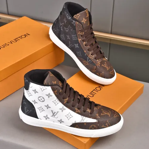 Louis Vuitton High Tops Shoes For Men #1408219 $85.00 USD, Wholesale Replica Louis Vuitton High Tops Shoes