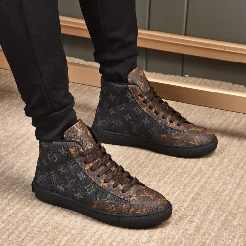 Replica Louis Vuitton High Tops Shoes For Men #1408220 $85.00 USD for Wholesale