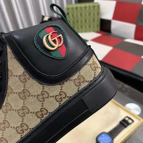 Replica Gucci High Tops Shoes For Men #1408228 $85.00 USD for Wholesale