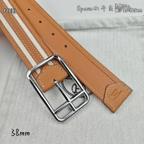Replica Hermes AAA Quality Belts For Men #1408269 $80.00 USD for Wholesale