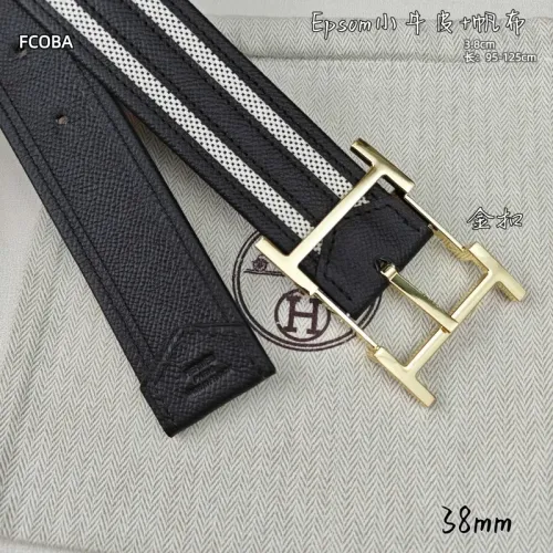 Replica Hermes AAA Quality Belts For Men #1408276 $82.00 USD for Wholesale