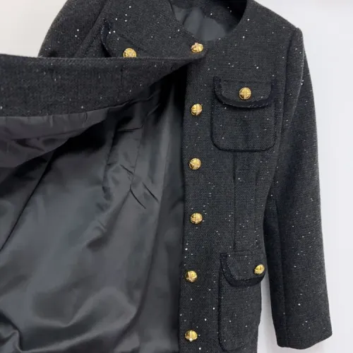 Replica Chanel Coats Long Sleeved For Women #1408330 $118.00 USD for Wholesale