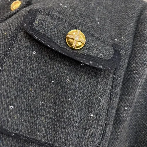 Replica Chanel Coats Long Sleeved For Women #1408330 $118.00 USD for Wholesale