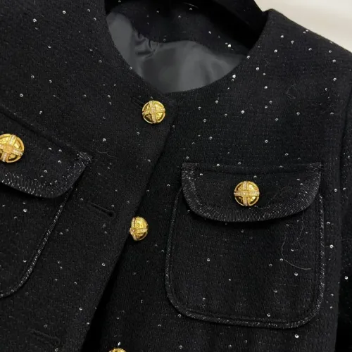 Replica Chanel Coats Long Sleeved For Women #1408332 $118.00 USD for Wholesale