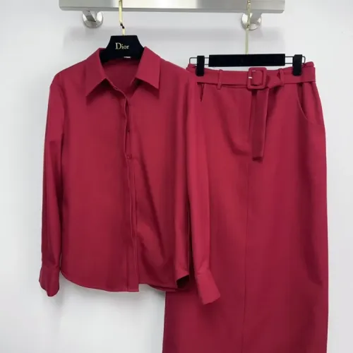 Replica Christian Dior Tracksuits Long Sleeved For Women #1408343 $132.00 USD for Wholesale