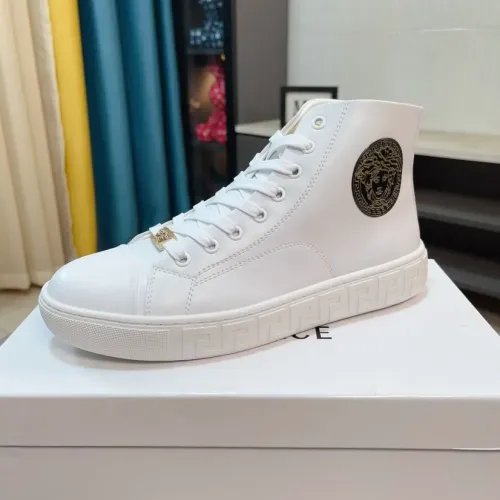 Replica Versace High Tops Shoes For Men #1408409 $80.00 USD for Wholesale