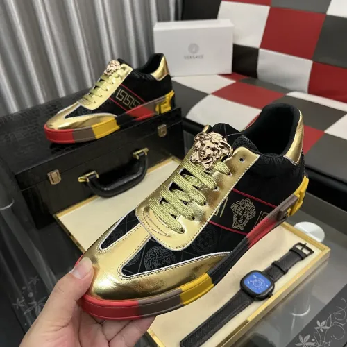 Versace Casual Shoes For Men #1408416 $80.00 USD, Wholesale Replica Versace Casual Shoes