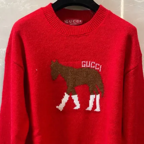 Replica Gucci Sweaters Long Sleeved For Women #1408439 $105.00 USD for Wholesale