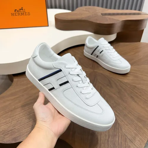 Replica Hermes Casual Shoes For Men #1408485 $125.00 USD for Wholesale