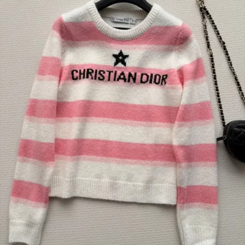 Replica Christian Dior Sweaters Long Sleeved For Women #1408490 $105.00 USD for Wholesale