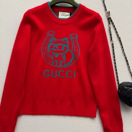 Replica Gucci Sweaters Long Sleeved For Women #1408493 $102.00 USD for Wholesale