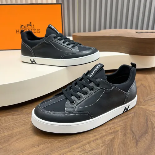Replica Hermes Casual Shoes For Men #1408496 $128.00 USD for Wholesale