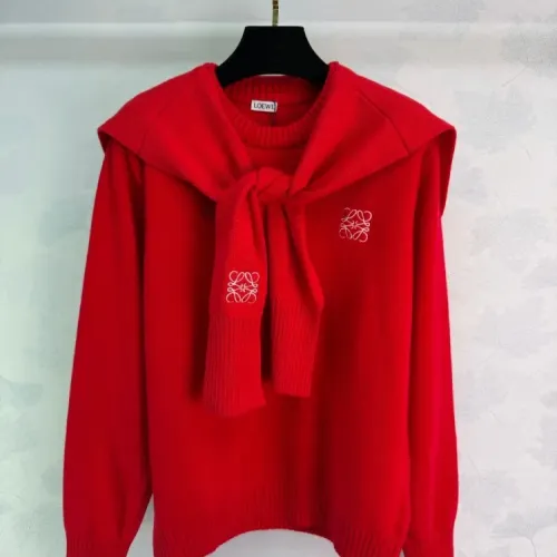 LOEWE Sweaters Long Sleeved For Women #1408497 $115.00 USD, Wholesale Replica LOEWE Sweaters