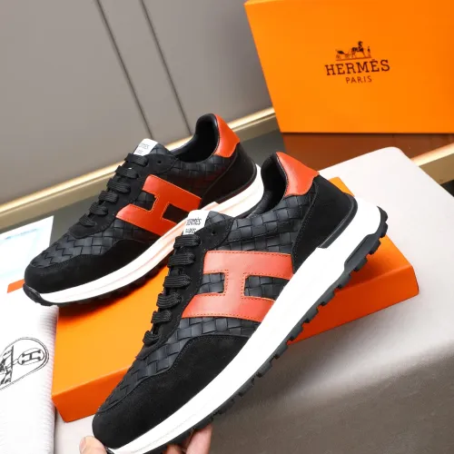 Replica Hermes Casual Shoes For Men #1408499 $76.00 USD for Wholesale