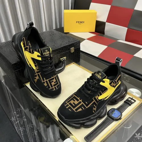 Replica Fendi Casual Shoes For Men #1408503 $85.00 USD for Wholesale