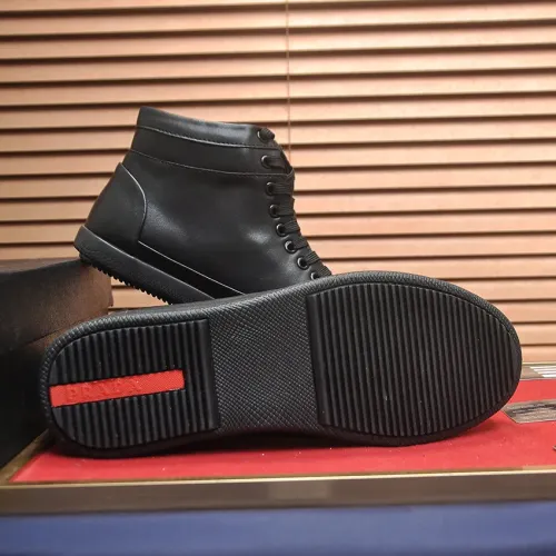 Replica Prada High Top Shoes For Men #1408515 $92.00 USD for Wholesale